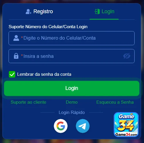 Suporte confiável em português para apostadores - game34.com